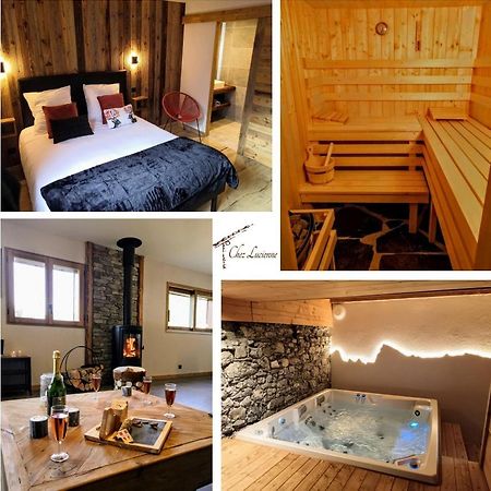 Chez Lucienne, Jacuzzi Et Sauna Samoens Bagian luar foto