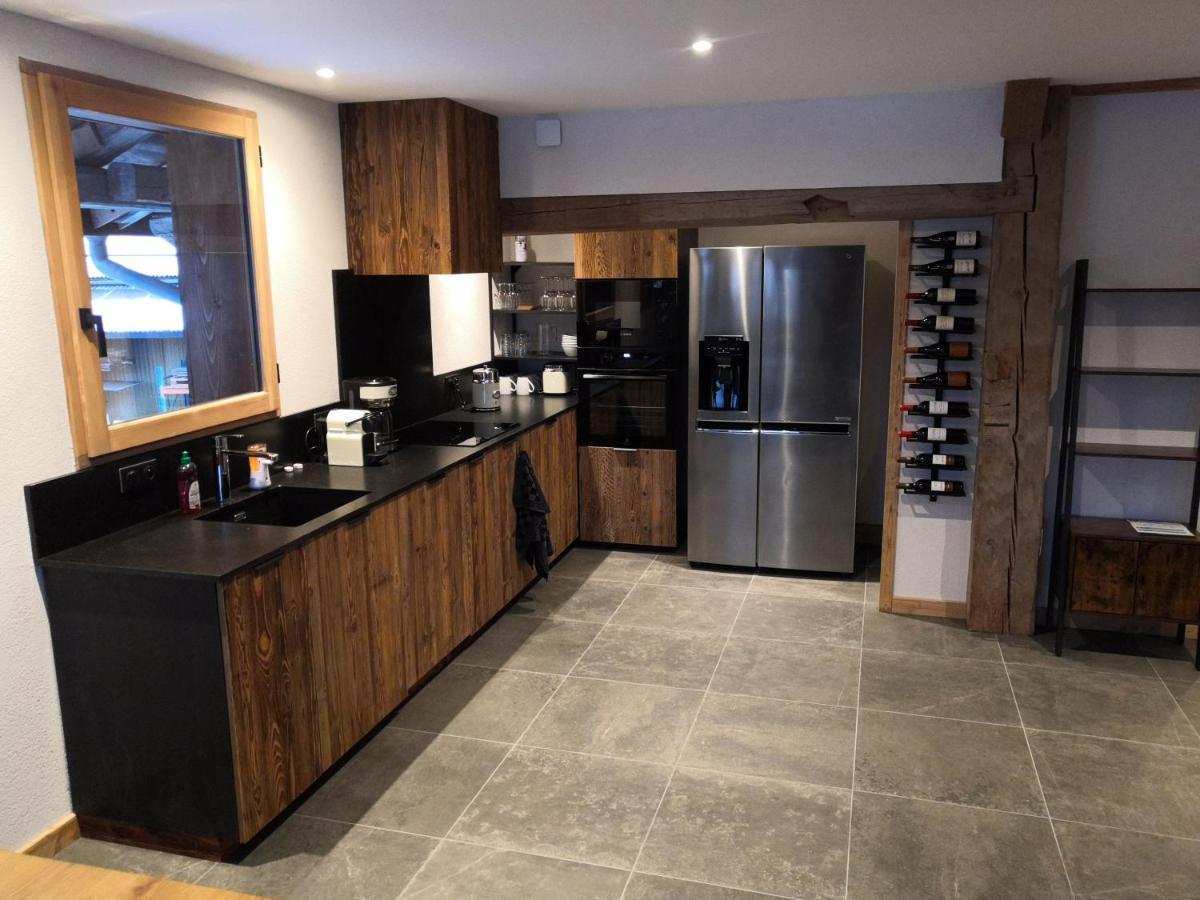 Chez Lucienne, Jacuzzi Et Sauna Samoens Bagian luar foto