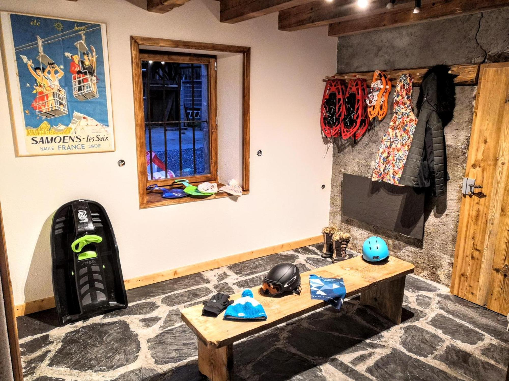 Chez Lucienne, Jacuzzi Et Sauna Samoens Bagian luar foto